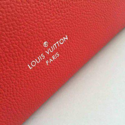 LV Lockme Cabas Handbag in Rubis Red - Stylish Tote for Women, Work, Travel & Everyday Use