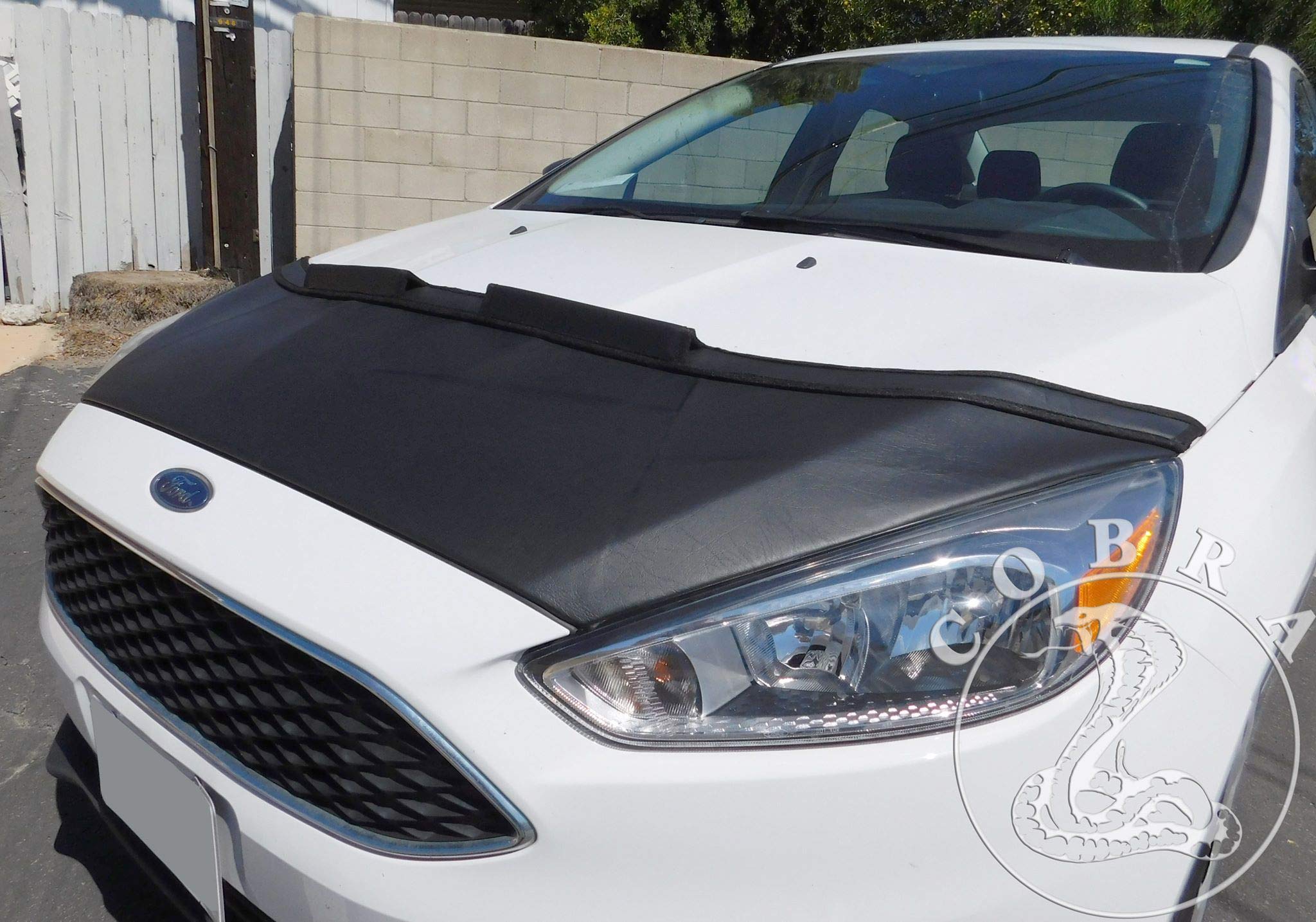 Ford Focus ST RS Car Hood Mask Bra (2015-2018) - Durable Front End Protection Cover for Car Shows & Daily Driving