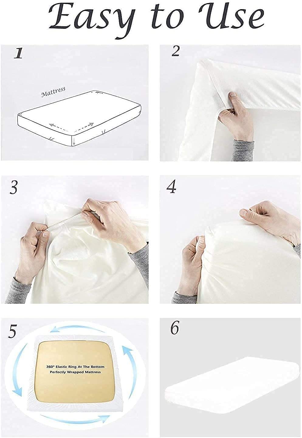 Premium 4-Piece Twin Size Sheet Set - Ultra Soft, Deep Pocket, Breathable & Cooling Bed Sheets - Hotel Luxury Quality - Dark Grey Solid - Perfect for Guest Rooms, Dorms & Cozy Bedrooms