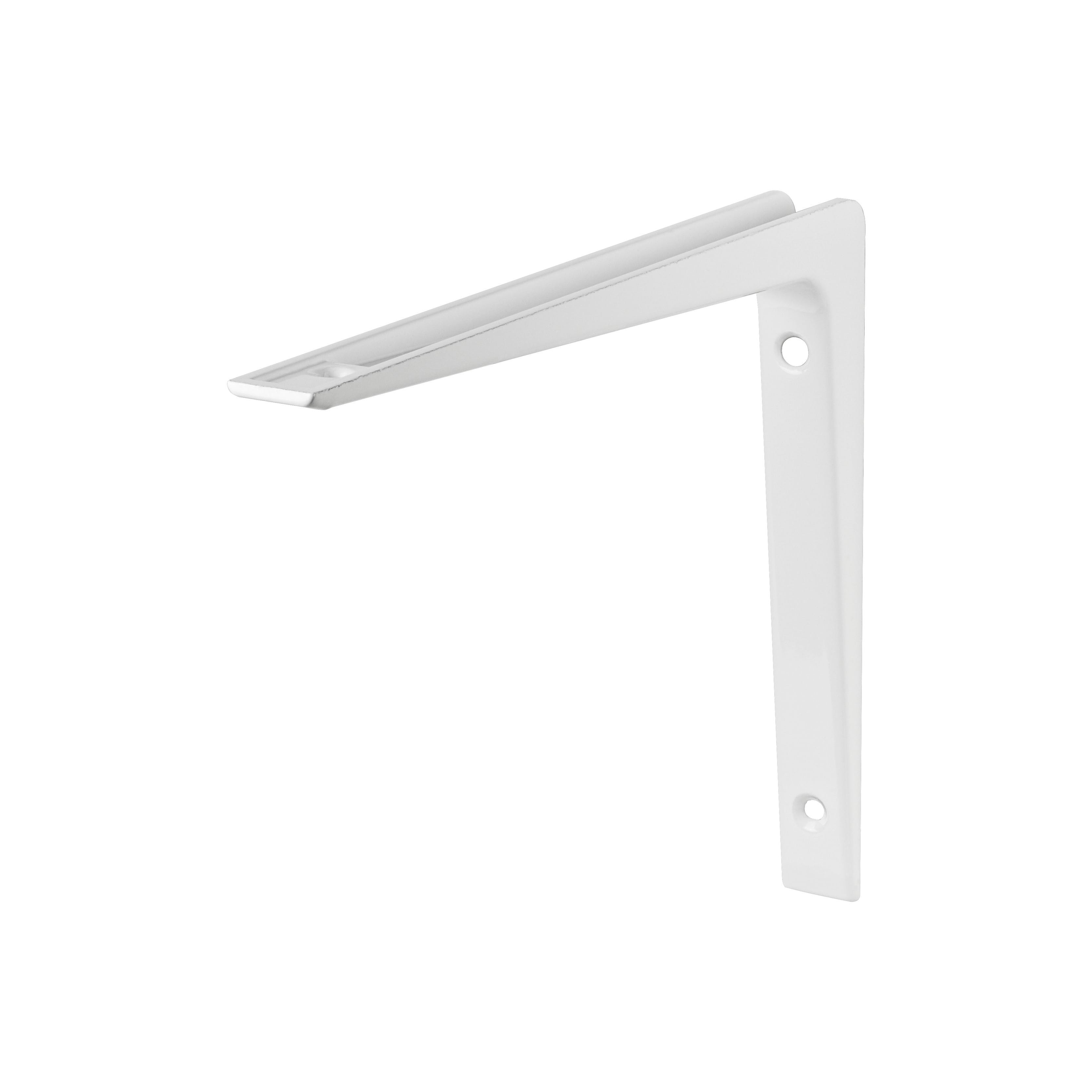 Sturdy PURIST Shelf Bracket - Heavy Duty Metal Wall Mounted Brackets for Floating Shelves - Perfect for Home Storage, Kitchen, Bathroom & Garage Organization