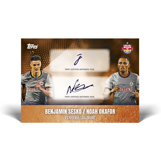 Topps FC RB Salzburg Official Team Set 22/23 Single Pack - Collectible Soccer Trading Cards for Fans & Collectors - Perfect for Gifts, Display, and Trading