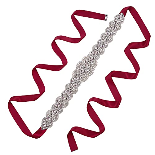 Sliver-burgundy