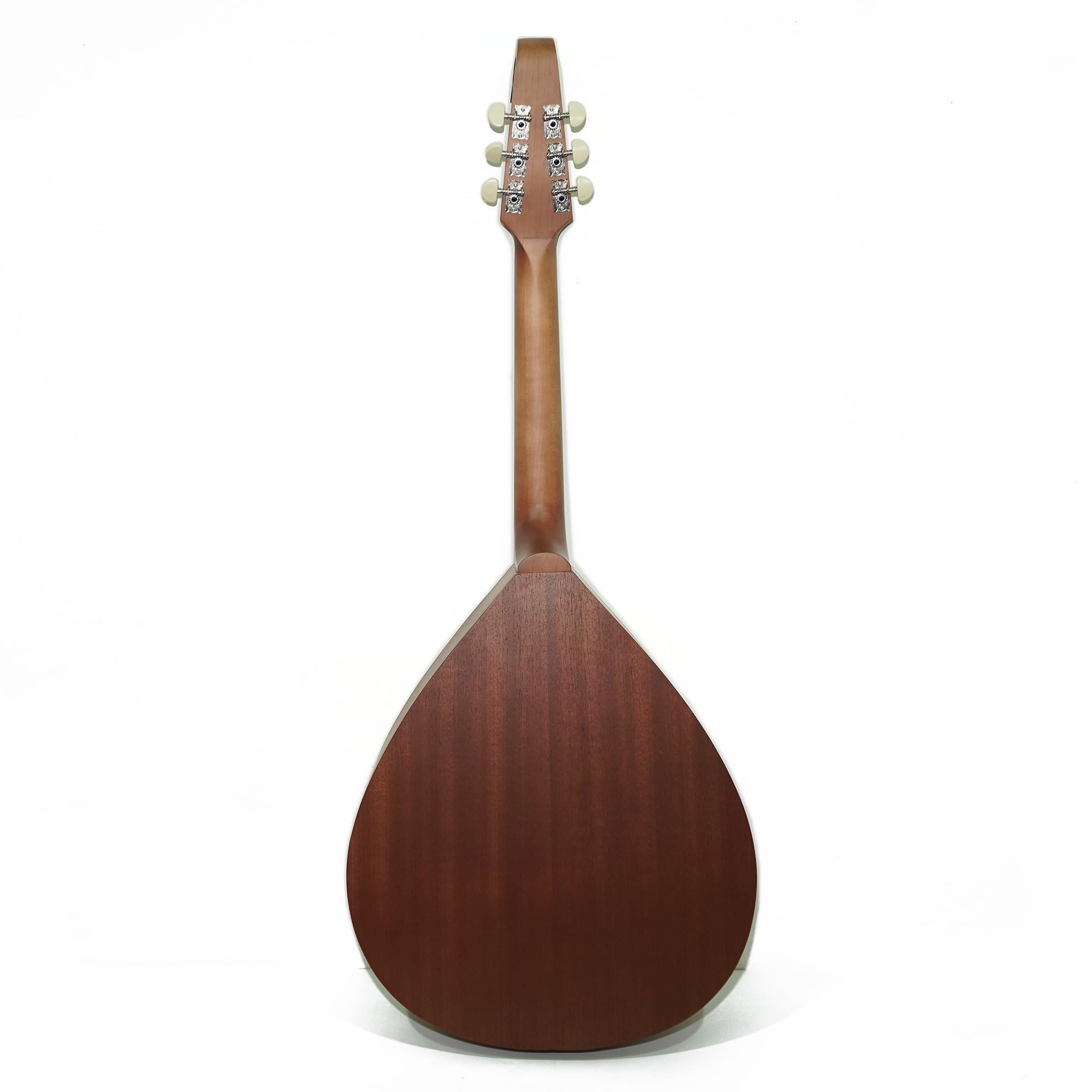 Handmade Ukrainian Kobza 6-String Acoustic Guitar - Natural Wood Folk Instrument with Beautiful Sound & Hand-Painted Design | Perfect for Folk Music, Cultural Performances & Home Decor