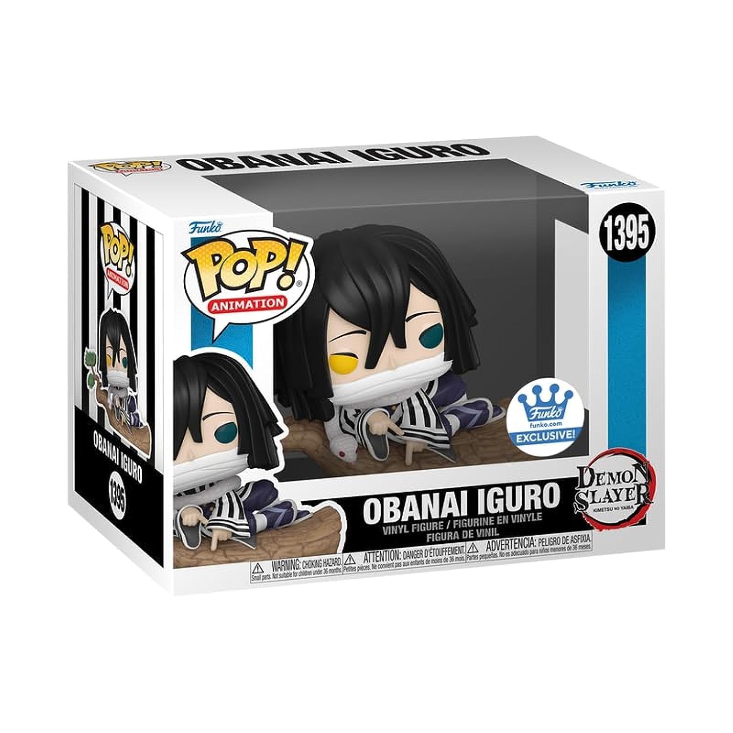 Funko Pop! Animation: Demon Slayer - Obanai Iguro Exclusive Collectible Figure (FU73436) | Perfect for Anime Fans, Gift Ideas & Home Decor
