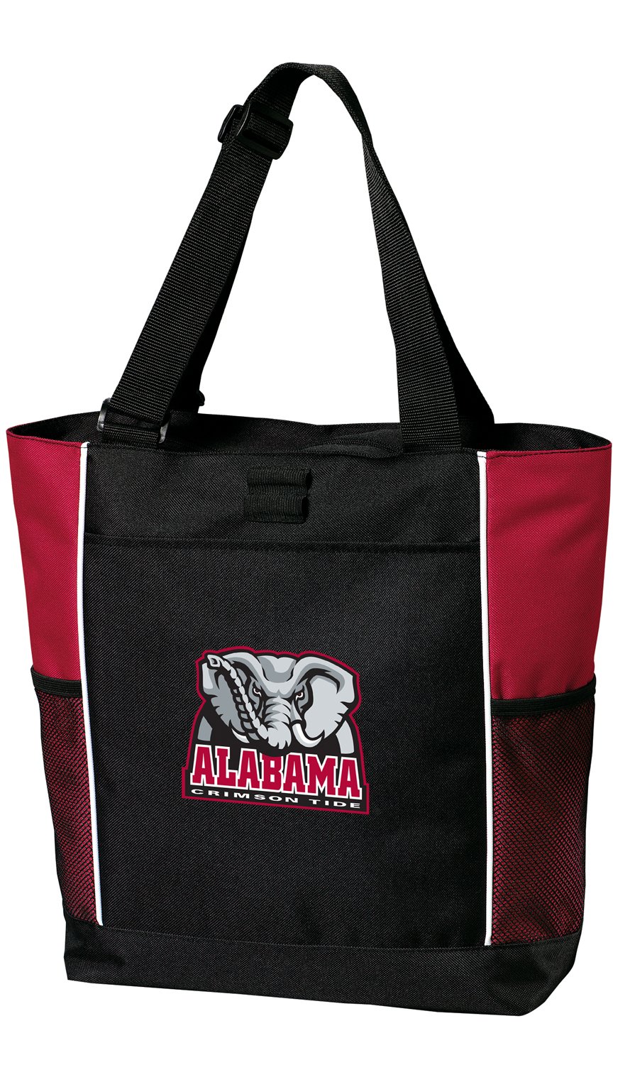 Alabama Crimson Tide Tote Bag - University of Alabama Logo Tote for Beach, Travel & Game Day | Durable Canvas Grocery Shopping & School Bag