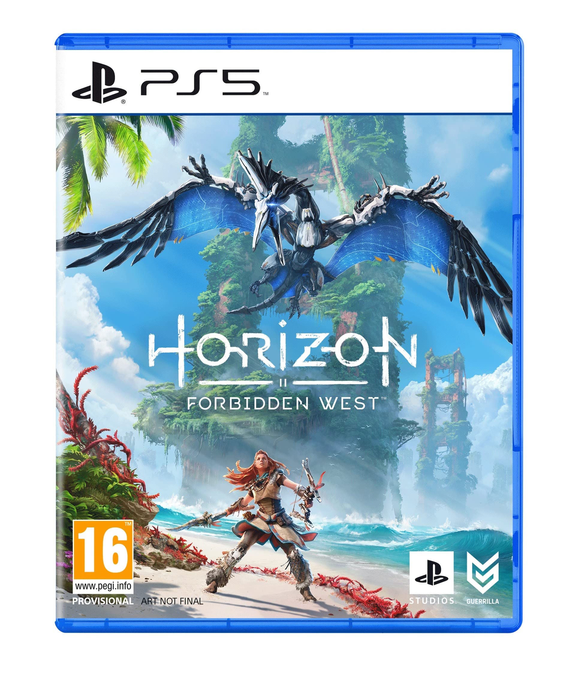 Sony Horizon Forbidden West Standard Edition - Multilingual PS5 Game | Action-Adventure RPG for PlayStation 5 | Explore Post-Apocalyptic World with Aloy