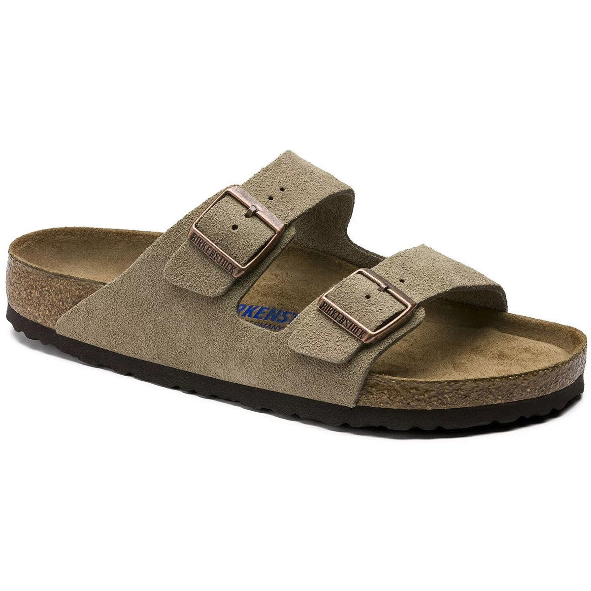 Arizona Soft Footbed Suede Leather Sandals for Women - Comfortable Casual Summer Shoes for Beach, Travel and Everyday Wear