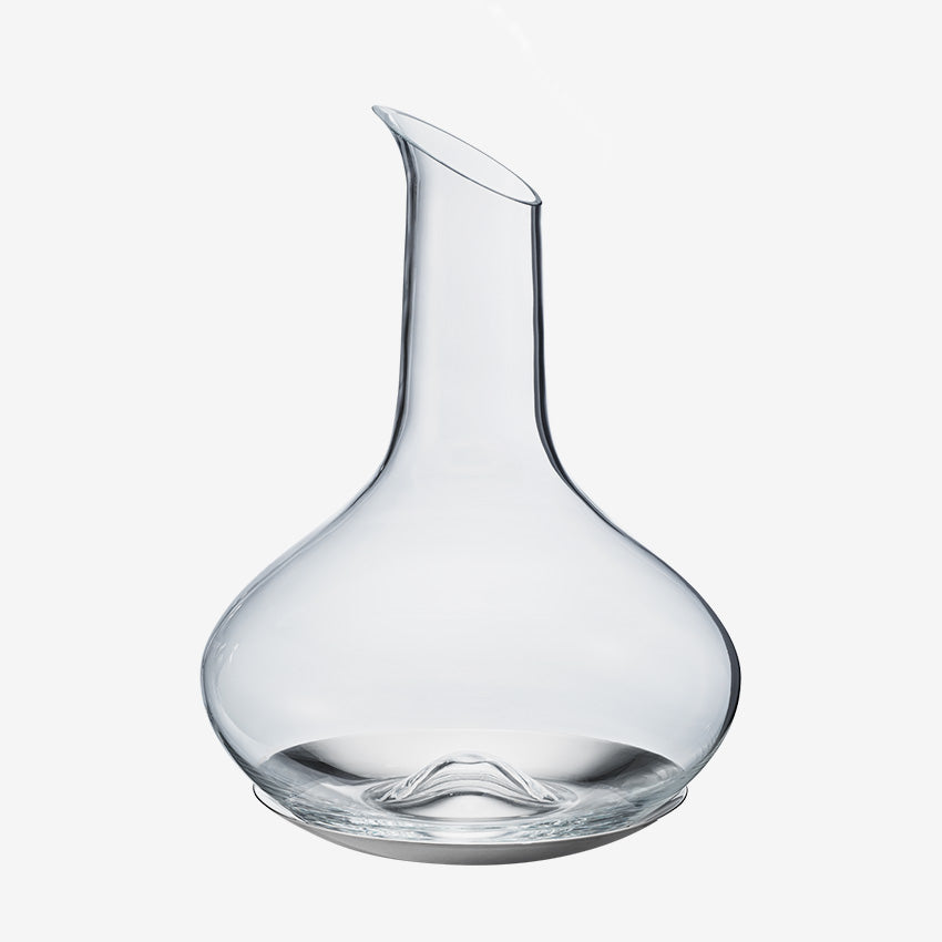 Georg Jensen Sky Wine Carafe Coaster - Stainless Steel Glass Holder for Wine Decanter & Carafe - Perfect for Dining Table, Bar, and Wine Tasting Events