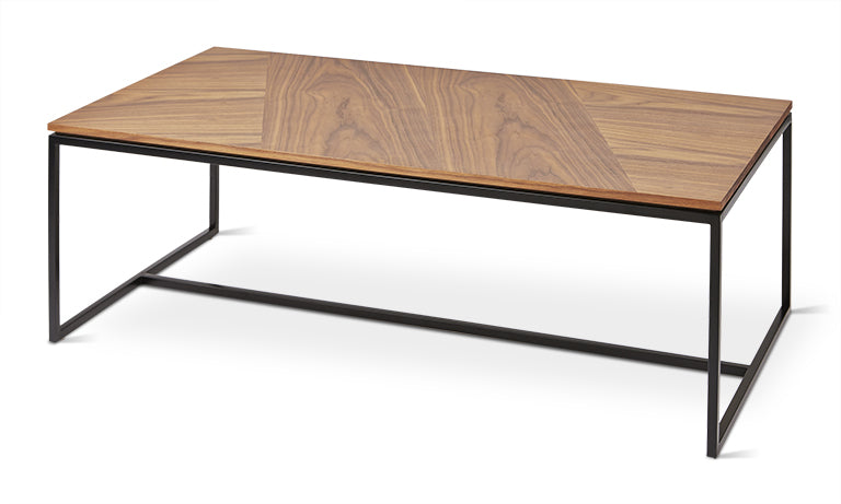 Modern Rectangle Coffee Table - Tobias Solid Wood Living Room Furniture for Home Decor & Relaxation | Perfect for Living Rooms, Lounges & Offices