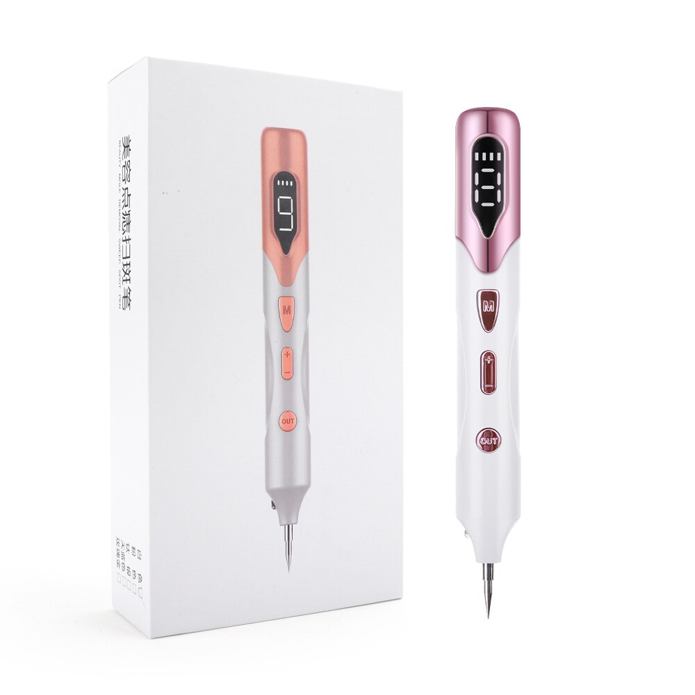 Mole Tattoo Freckle Plasma Pen - Permanent Skin Tag & Mole Removal Device - Perfect for DIY Beauty Treatments at Home