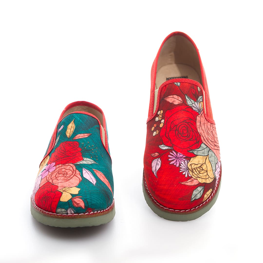 Colombian Roses® Women's Loafers - Comfortable & Stylish Slip-On Shoes for Casual Wear, Office & Travel