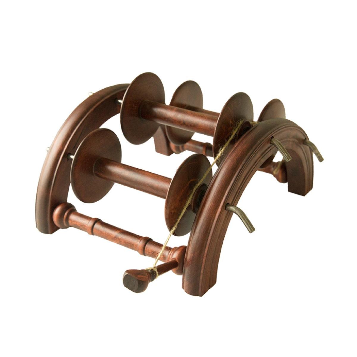 Kromski Lazy Kate Arched Yarn Spinning Tool - Premium Wooden Spinning Wheel Accessory for Hand Spinners & Fiber Artists | Perfect for Yarn Plying, Skein Winding & DIY Craft Projects
