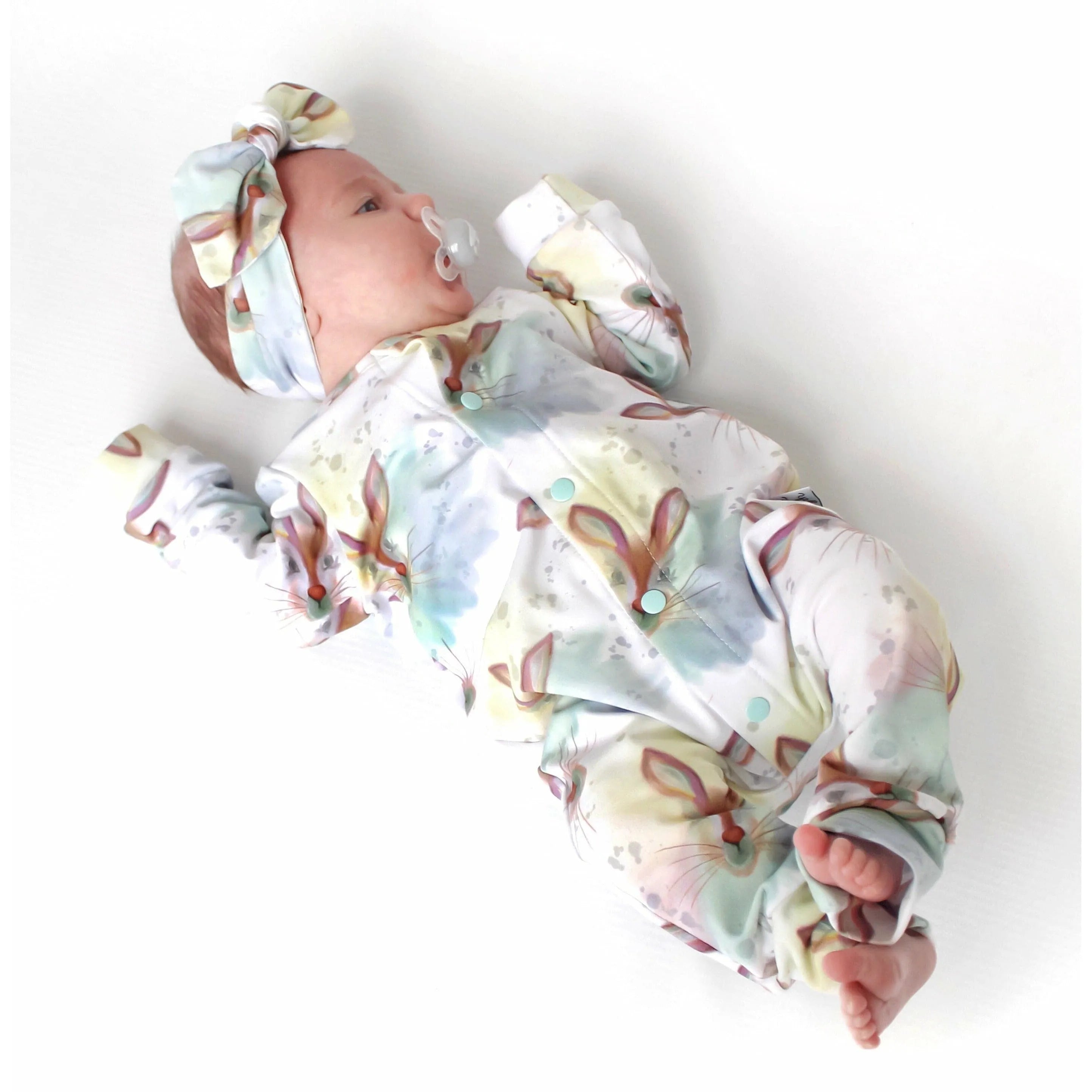 Organic Reggie Long Leg Popper Romper for Babies - Soft Cotton Jumpsuit with Snap Buttons | Perfect for Playtime, Daycare & Photo Shoots