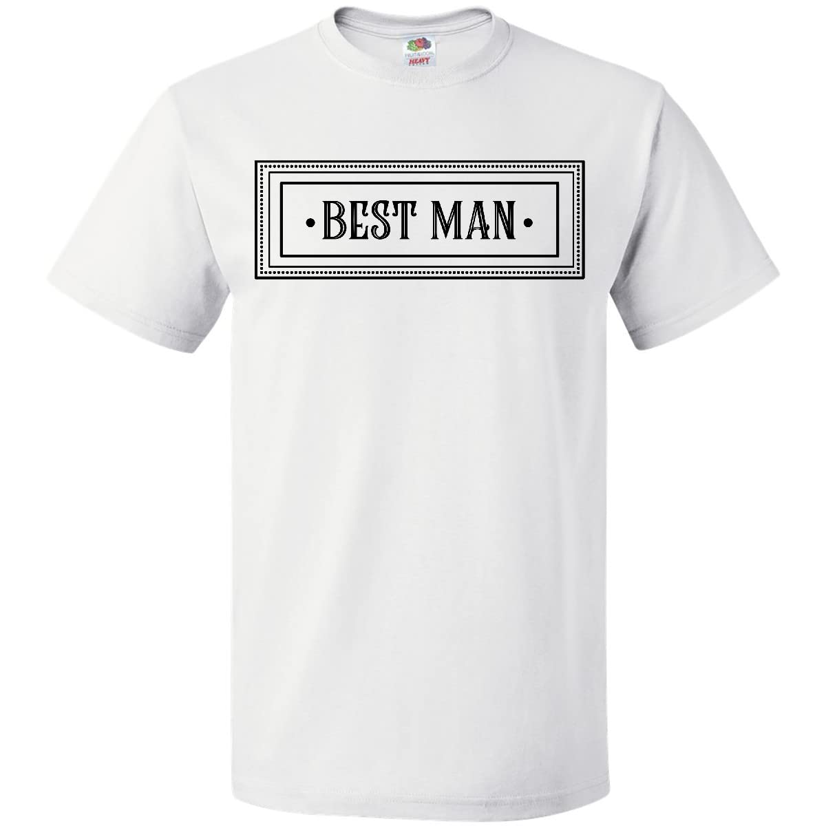 Best Man T-Shirt for Weddings - Funny Groomsmen Gift - Premium Cotton Crewneck Tee - Perfect for Bachelor Parties & Wedding Events
