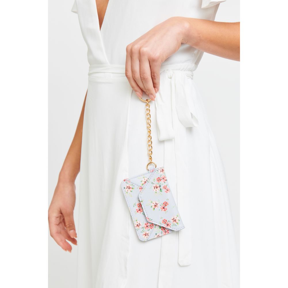 GIA Floral Card Holder - Slim RFID Blocking Wallet for Women - Perfect for Travel, Shopping & Everyday Use