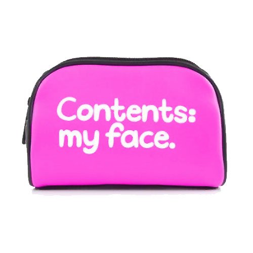 Pink Cosmetic Makeup Bag for Women - Waterproof Travel Makeup Organizer | Perfect for Travel, Gym & Daily Essentials Storage