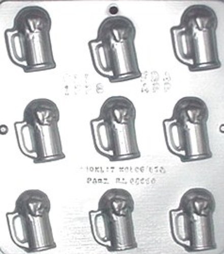 Small Beer Mug Chocolate Candy Mold 1228 - Perfect for DIY Candy Making, Party Favors, and Baking Decorations