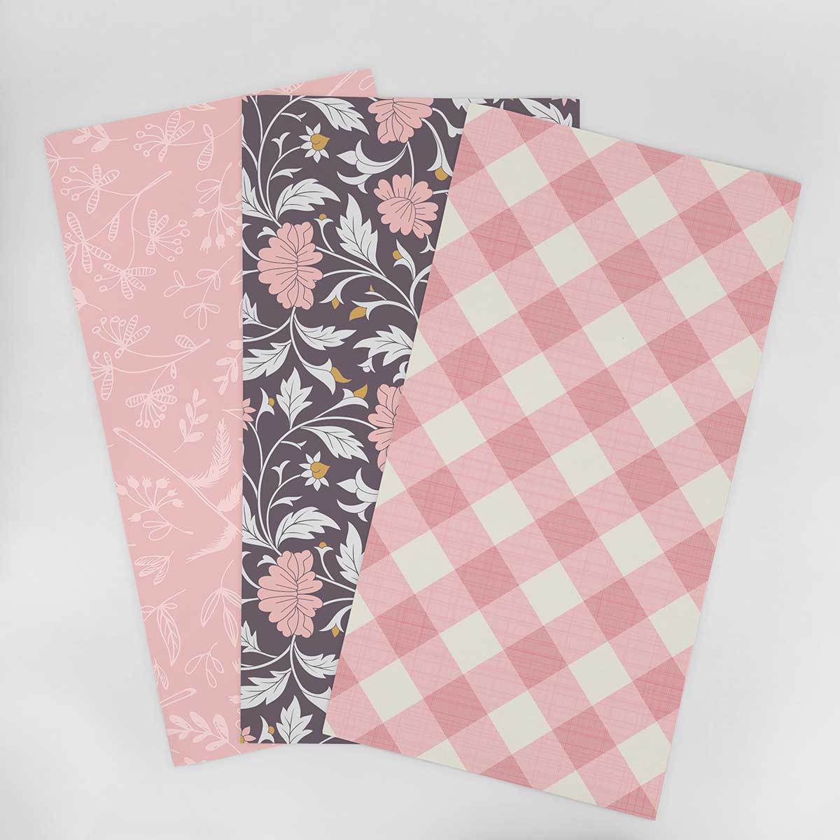 Kids Wallpaper Sample - Pink & Similar Tones 002 | Nursery, Bedroom & Playroom Decor