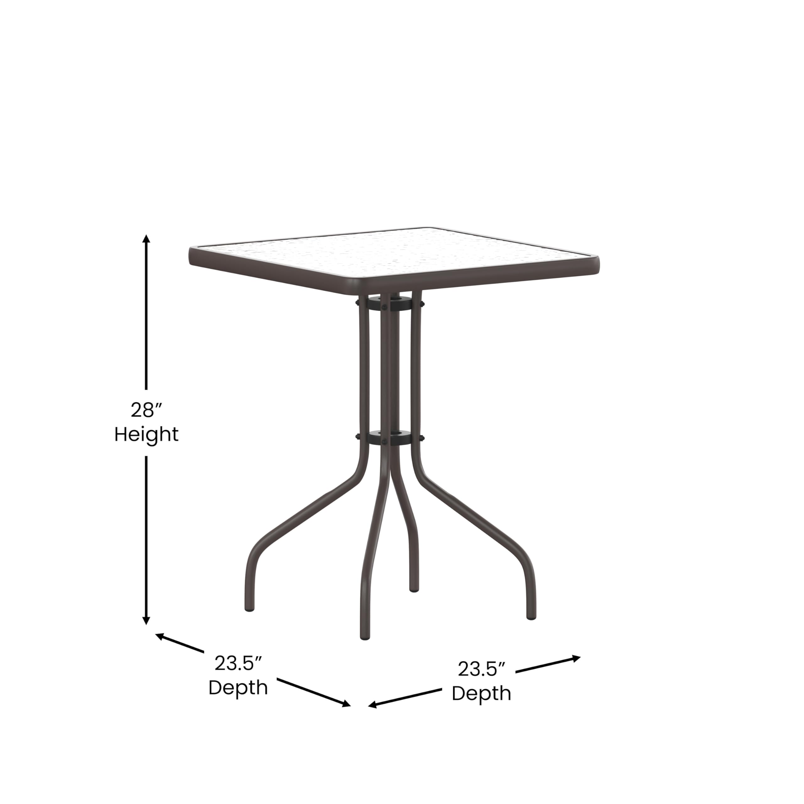 Flash Furniture Barker 23.5