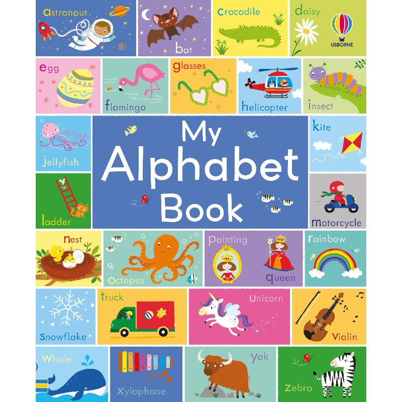 Alphabet Book & 25-Piece Jigsaw Puzzle Set - Educational Learning Toys for Kids, Toddlers & Preschoolers - Perfect for Early Childhood Development, Homeschooling & Classroom Activities