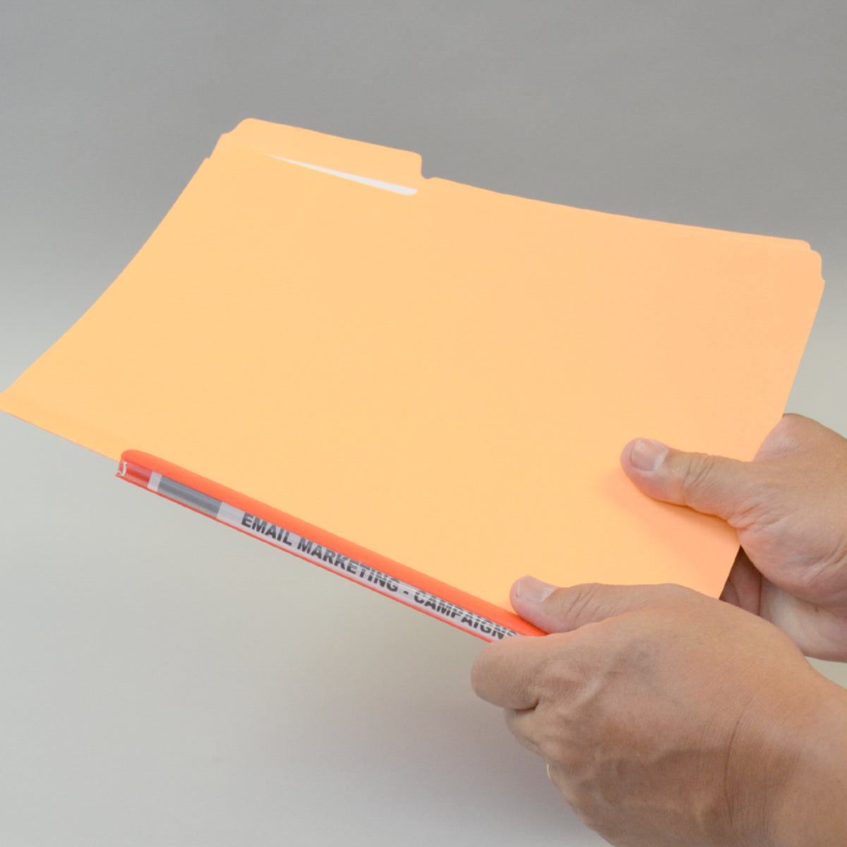 Ultimate Office MagniFile™ Sliding Bars - Organize & Index Standard File Folders or Loose Pages (Up to 65 Sheets) - Secure Documents & Find Files Fast - Perfect for Office Filing, Home Organization & Document Management (Set of 10)