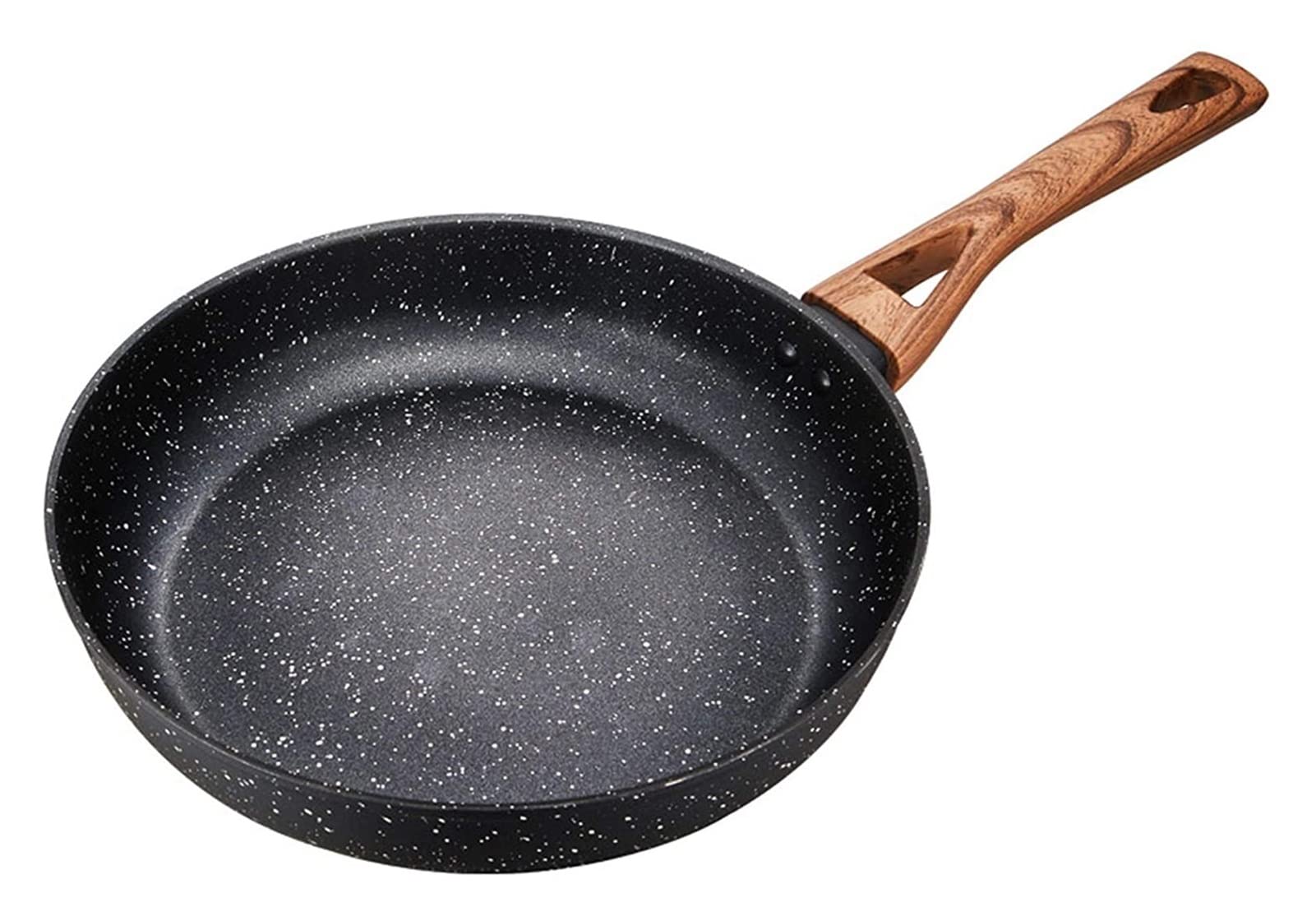 Handiya 26cm Maifan Stone Non-Stick Wok Pan - Induction Compatible Skillet for Omelette, Pancakes & Stir Fry | Perfect for Breakfast Cooking & Asian Cuisine