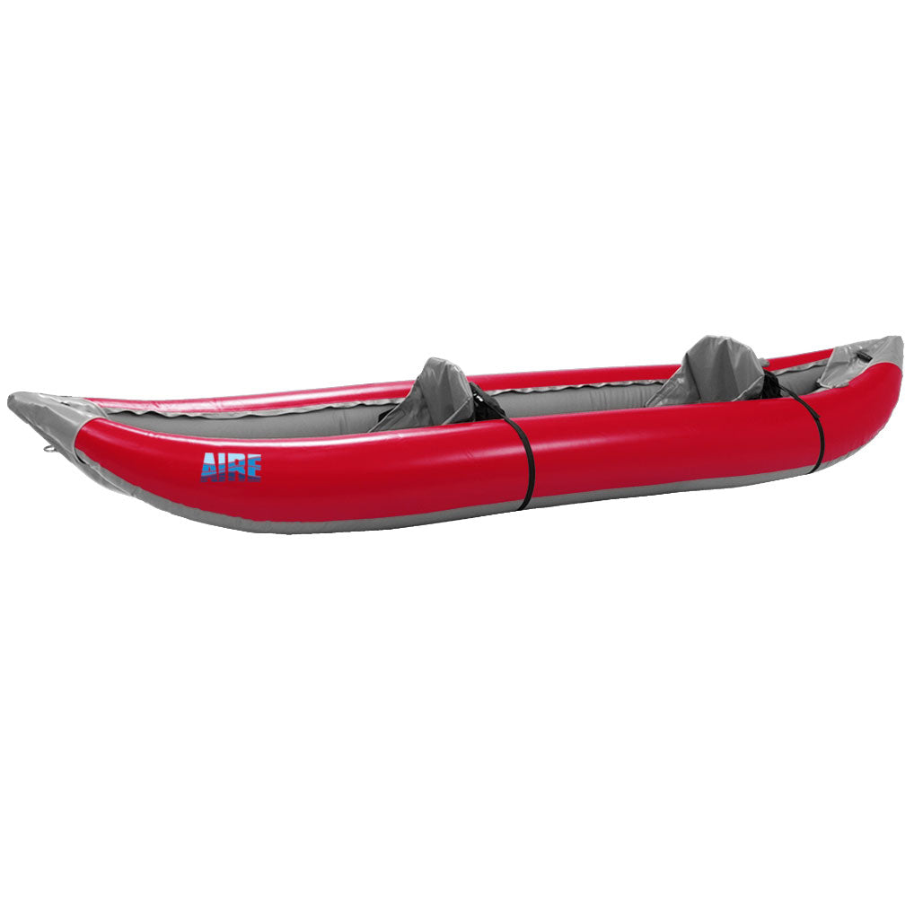 AIRE Outfitter II Inflatable Kayak - Lightweight & Portable 2-Person Kayak for Camping, Fishing & River Adventures