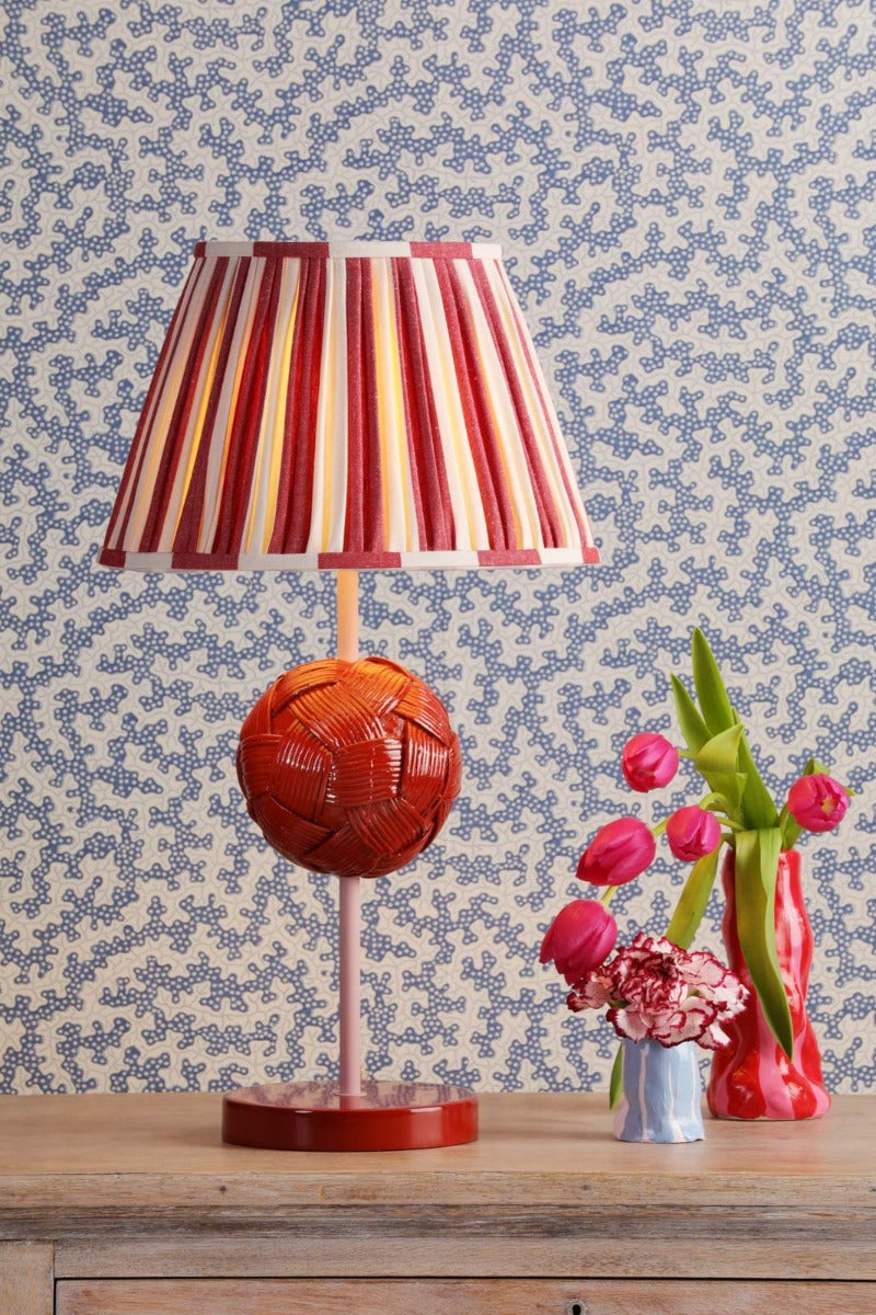 Bodkin Table Lamp with Custom Finish Base - B22 Socket - Perfect for Bedroom, Living Room & Office Lighting