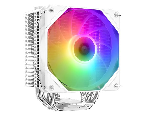 ID Cooling SE 224 XTS ARGB CPU Air Cooler - Compatible with Intel LGA 1700 & AMD AM5 Sockets - High Performance PC Cooling Solution for Gaming Rigs and Workstations