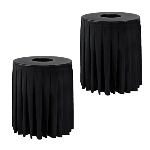 Black Top Black Skirt