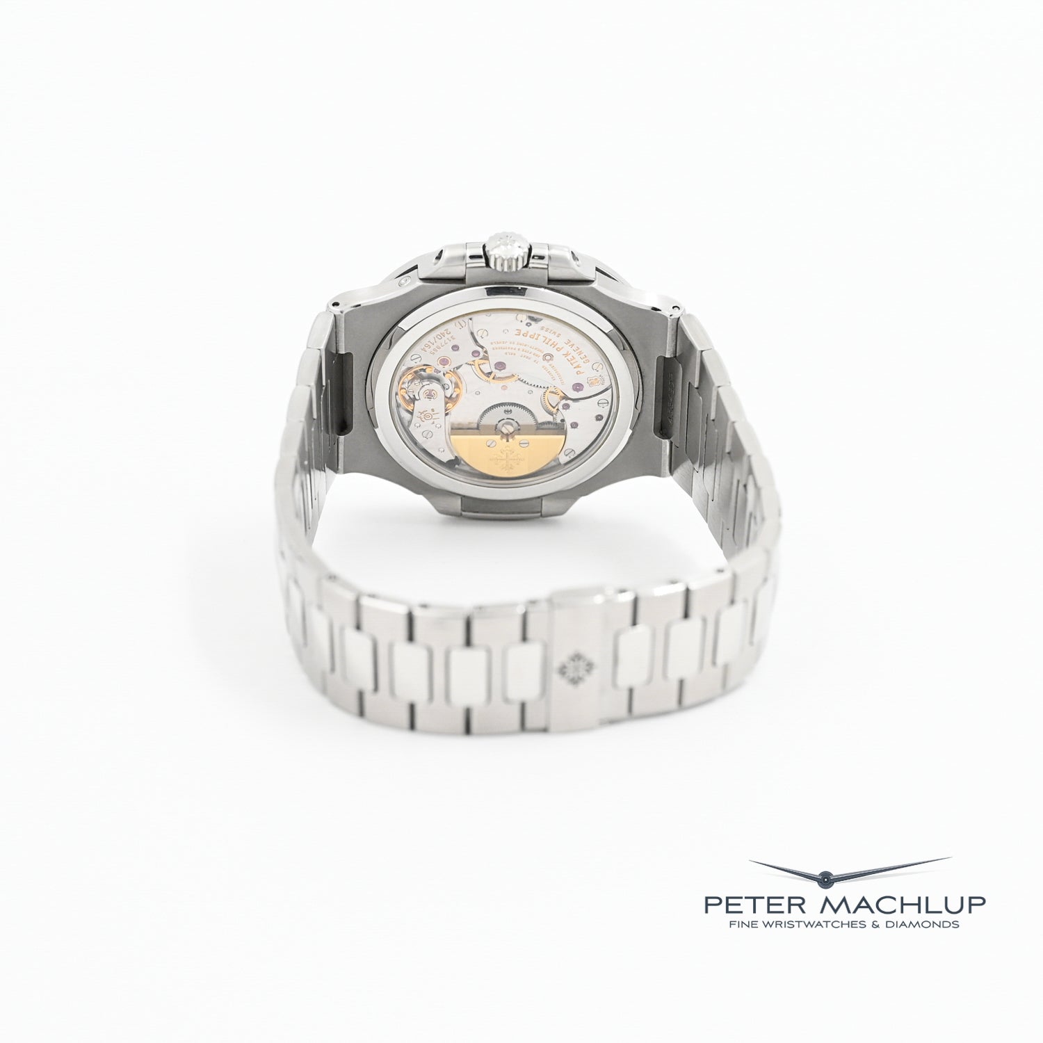 Patek Philippe Nautilus Moonphase Watch 2008 - Luxury Men's Automatic Timepiece with Moon Phase Complication for Business & Formal Occasions