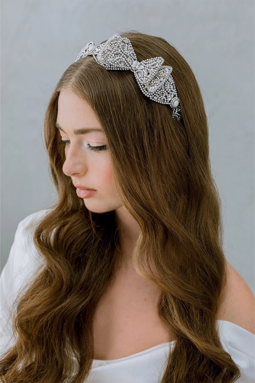 EGLANTINA Headband for Women - Soft Stretchy Hair Band for Running, Yoga, Workout & Sports - Non-Slip Comfortable Head Wrap for Active Lifestyles