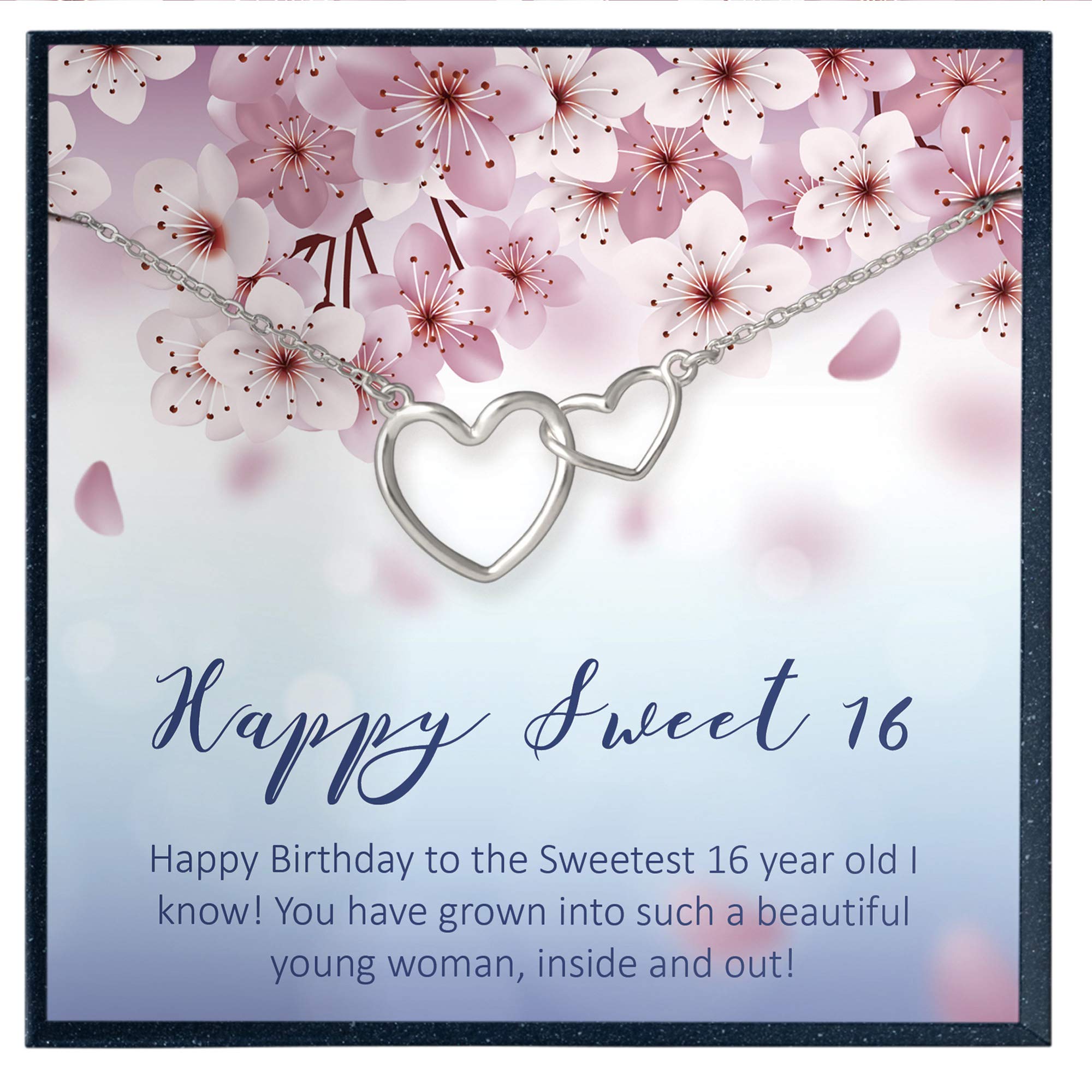 Sweet 16 Birthday Necklace for Girls - Elegant 16th Birthday Gift for Teen Girls - Perfect Sweet Sixteen Jewelry for Daughter, Niece, or Friend - Ideal for Prom, Graduation & Special Occasions