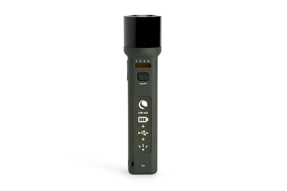 National Park Foundation Rechargeable Power Bank & LED Flashlight - Portable Charger for Camping, Hiking, and Outdoor Adventures (3000mAh Battery Pack)