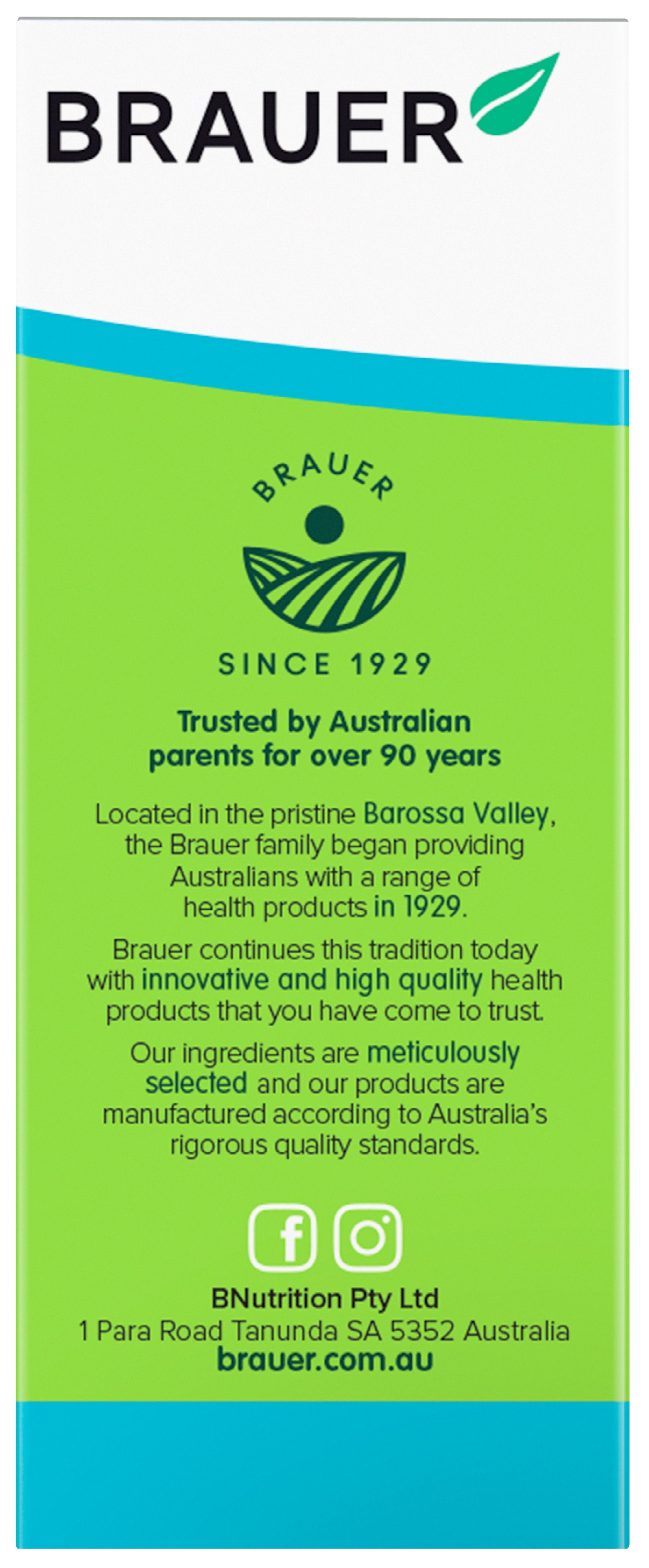 Brauer Kids Liquid Multivitamin with Iron - Immune Support & Growth Supplement for Children Ages 3+ | Easy-to-Take Vitamin Drops for Picky Eaters | Perfect for Daily Nutrition & School Readiness
