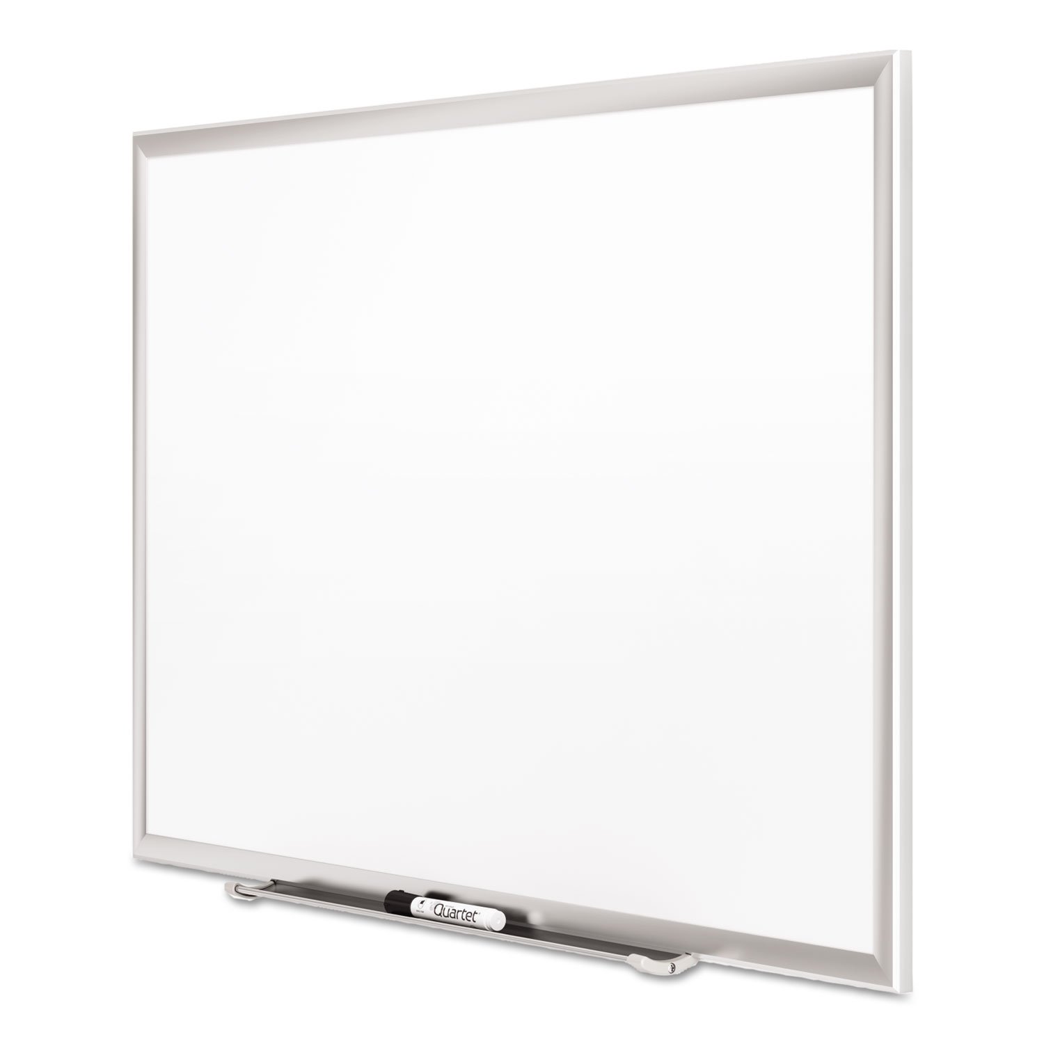 Quartet 2543 Porcelain Whiteboard 3ft x 2ft - Aluminum Frame Dry Erase Board for Office, Classroom & Home Use - Durable Writing Surface for Presentations & Notes