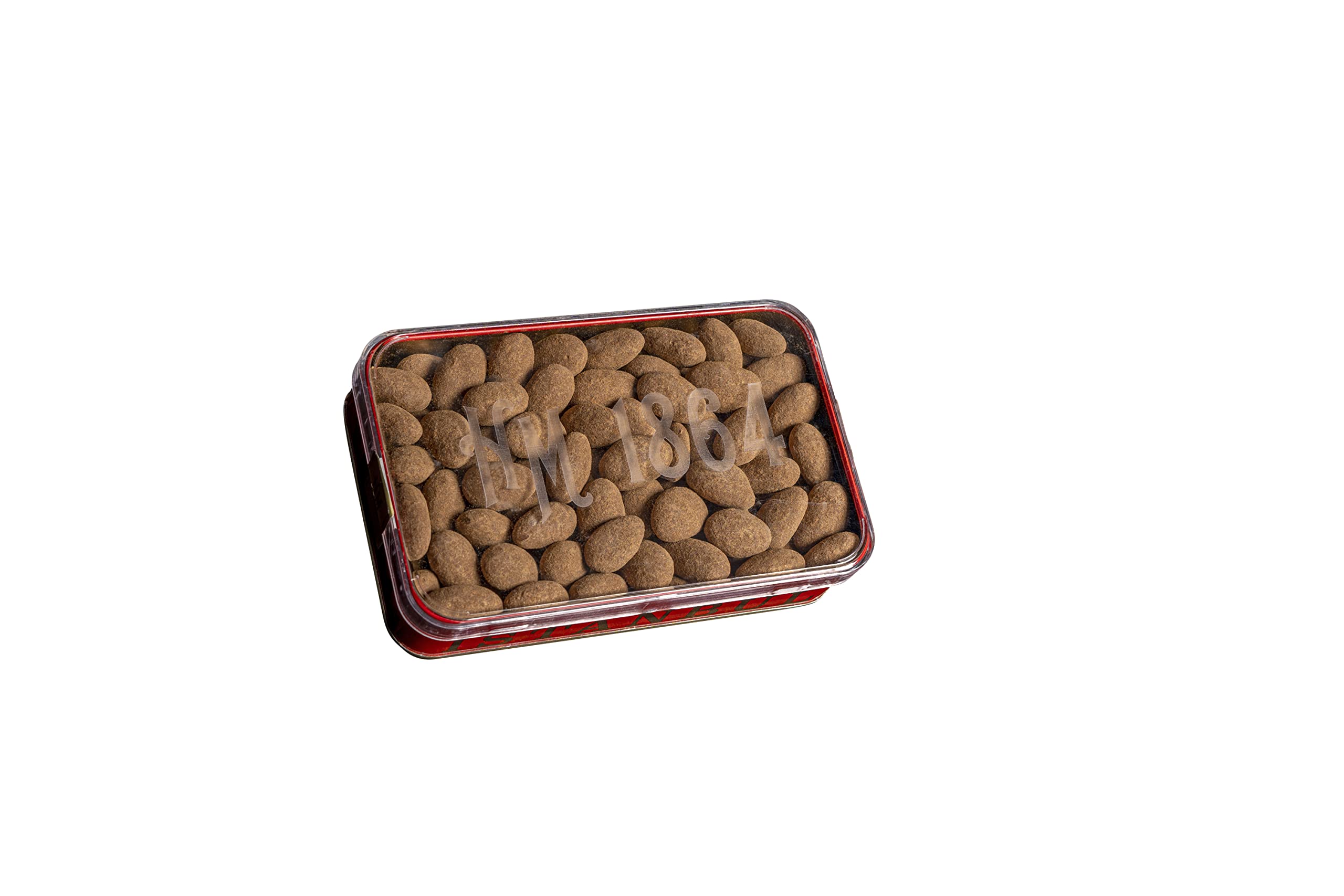 Premium Hafiz Mustafa 1864 Istanbul Cinnamon Milk Chocolate Covered Almonds in Gift Tin (3 x 1.1 lb) - Gourmet Turkish Delight, Perfect for Coffee Breaks, Tea Parties & Holiday Gifting