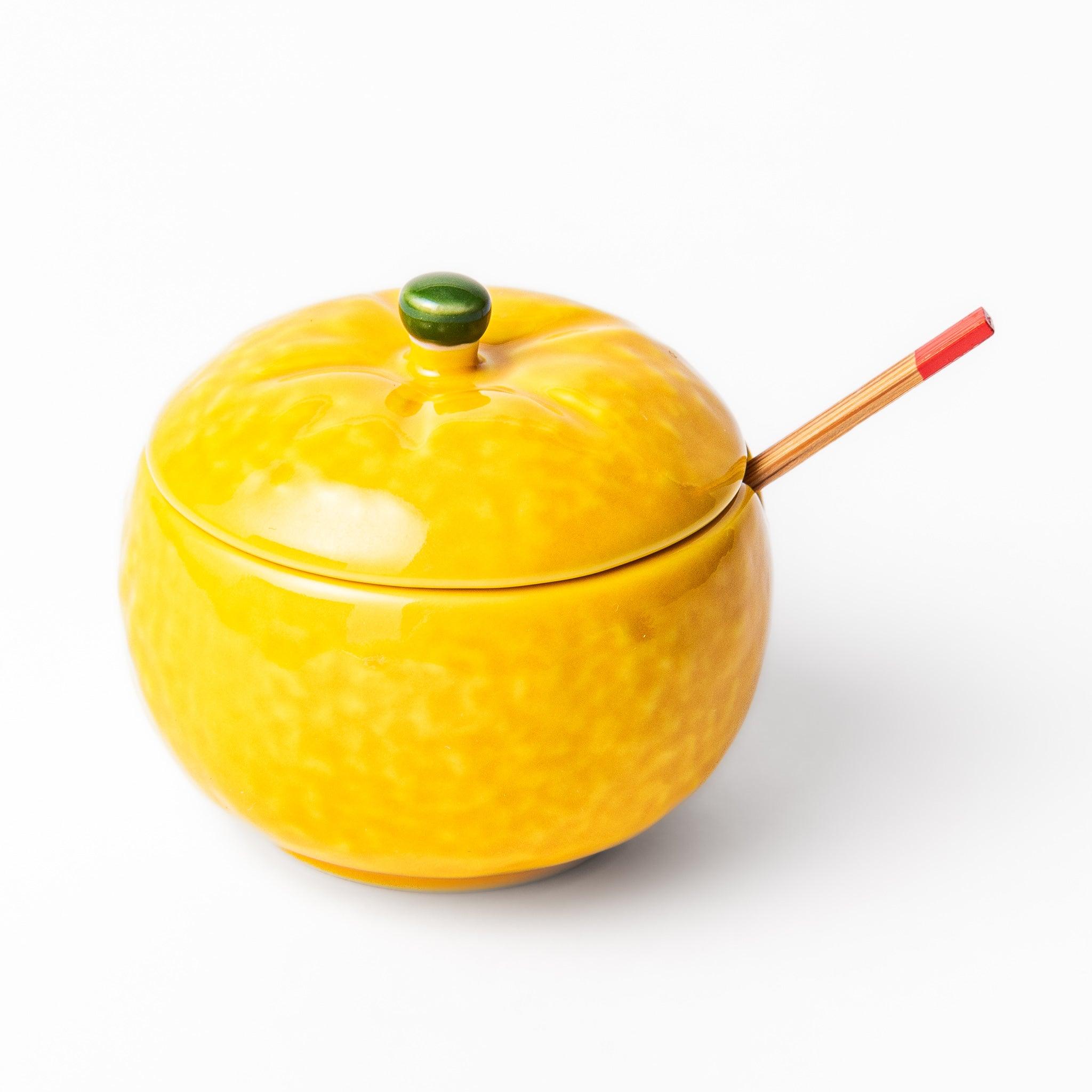 Premium Yuzu Citrus Condiment Bowl - Elegant Small Dish for Soy Sauce, Dipping Sauces, and Seasonings | Perfect for Sushi, Ramen, and Asian Cuisine