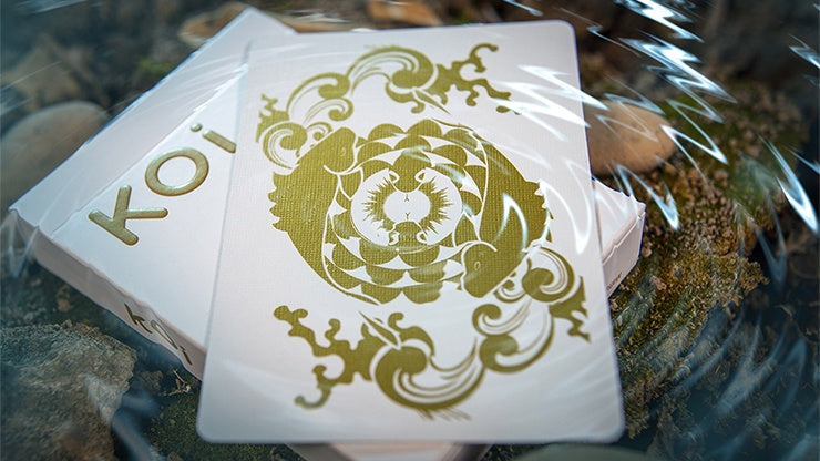 Premium Koi V2 Playing Cards - Waterproof & Durable Poker Cards for Magic Tricks, Cardistry, and Casino Games - Perfect for Professional Magicians, Card Players, and Collectors
