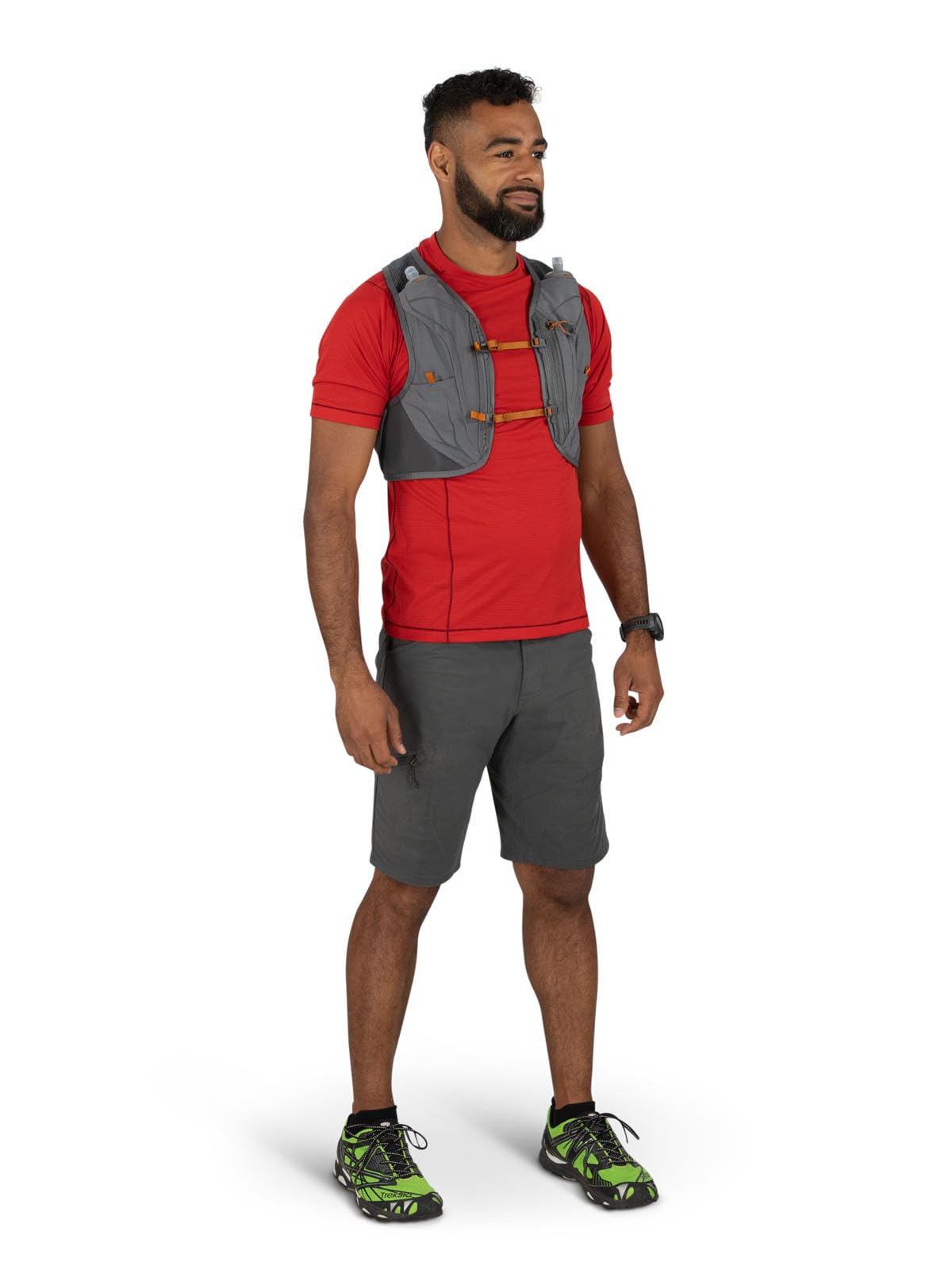 Osprey Duro LT Men's Running Hydration Vest with Hydraulics Soft Flasks - Lightweight Trail Running Pack for Marathon, Hiking & Outdoor Adventures