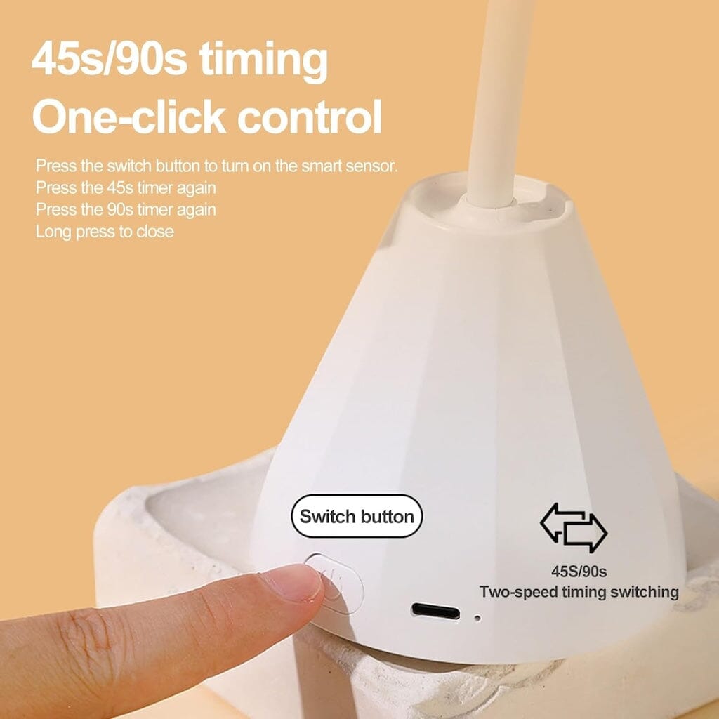 Professional LED Nail Lamp with Floral Design - Fast Curing for Gel Polish - Perfect for Home Manicures & Nail Salons