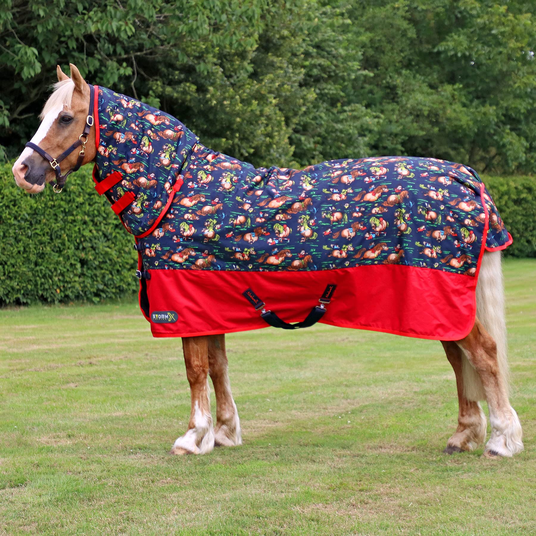 Original 200 Combi Turnout Rug - Waterproof Horse Blanket for All-Weather Protection - Ideal for Riding, Training, and Stable Use
