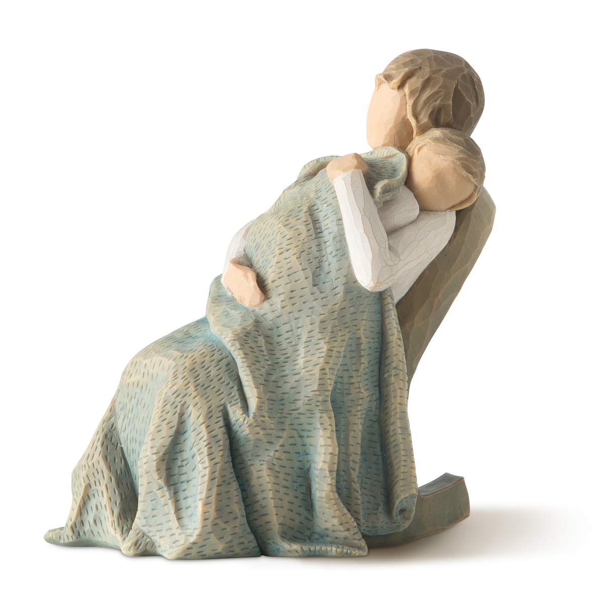 Willow Tree The Quilt Hand-Painted Sculpture - Heartwarming Home Decor for Living Room, Bedroom & Gift Giving