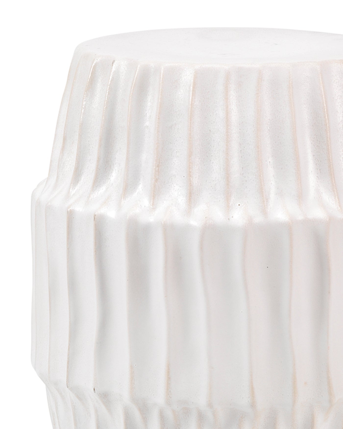 Modern White Algae Side Table - Minimalist End Table for Living Room, Bedroom & Office - Perfect for Small Spaces & Home Decor