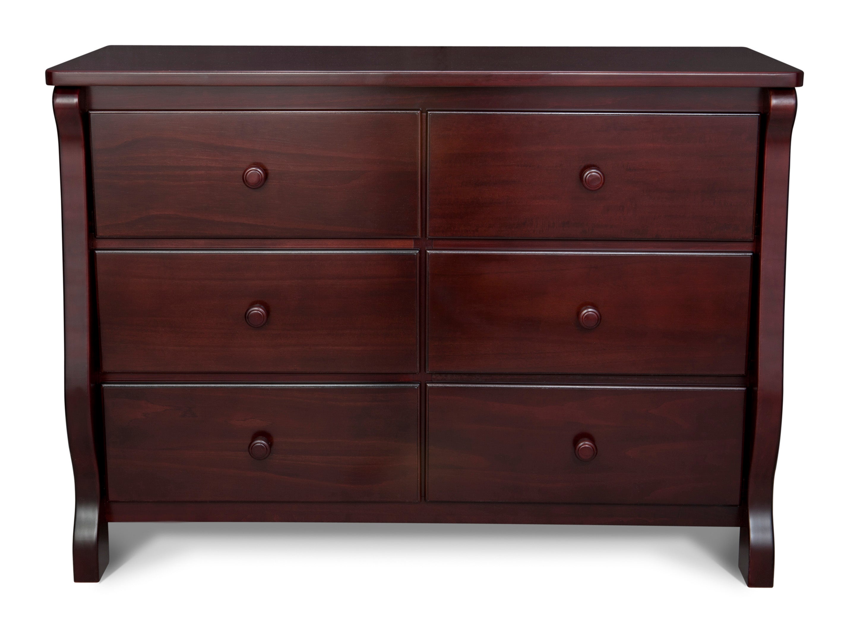 Canton Eclipse 6-Drawer Dresser with Interlocking Drawers - Sturdy Bedroom Storage Furniture for Organizing Clothes & Accessories | Perfect for Master Bedroom, Guest Room & Dormitory