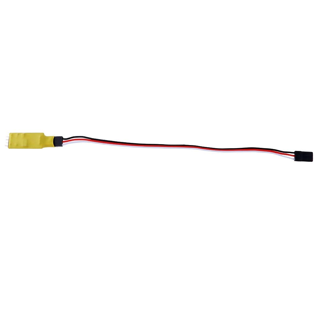 2 Channel Switch LED Light Controller for RC Cars, Trucks & Buggies - Replacement Part for Remote Control Vehicles - Perfect for Off-Road Racing, Crawling & Night Driving