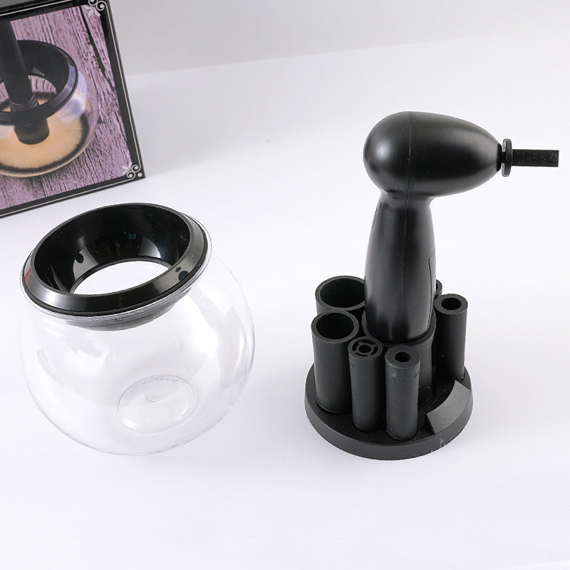Electric Scrubber Quick Drying Machine for Makeup Brushes | Professional Brush Cleaner Tool | Perfect for Salon, Home & Travel Use