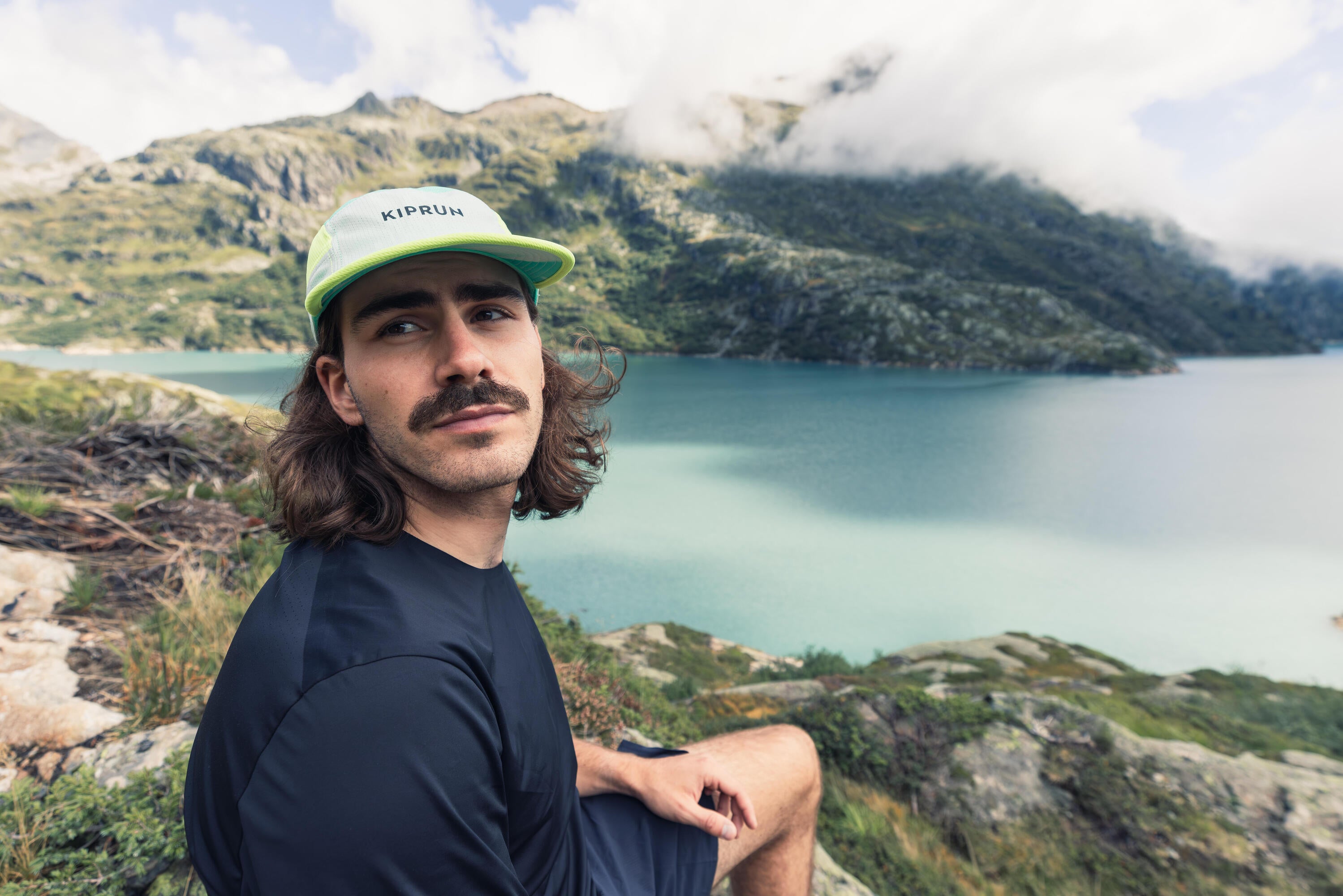 Kiprun Ultra Light 5 Panel Running Cap - Breathable Performance Hat for Men & Women - Perfect for Marathon, Jogging, Hiking & Outdoor Sports