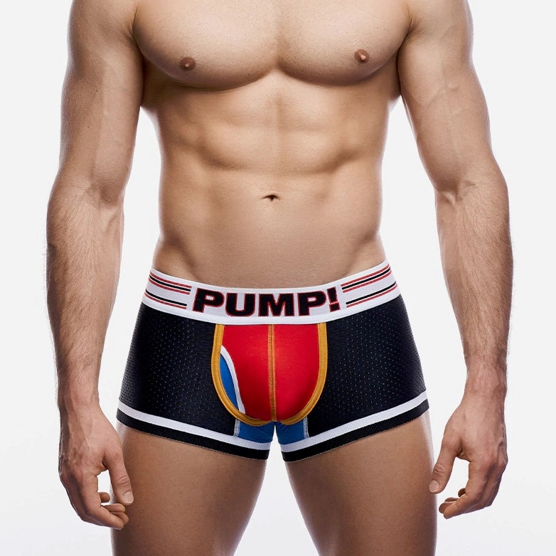PUMP! Circuit Mesh Boxer Briefs for Men - Breathable & Comfortable Underwear for Workout, Sports & Everyday Wear