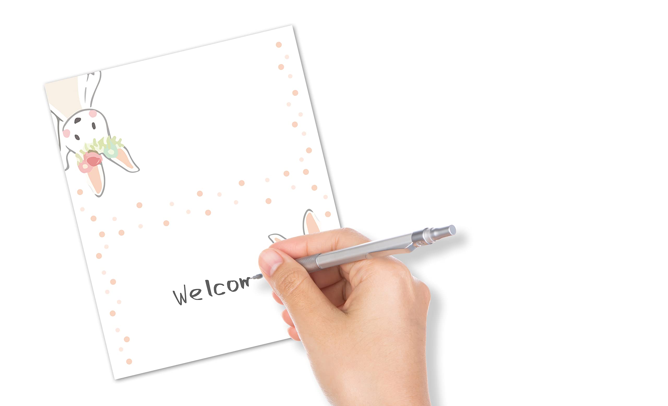 Easter Tent Style Place Cards - Pack of 25 Half-Fold Table Name Cards with Cute Bunny & Egg Design - Perfect for Spring Weddings, Baby Showers, Dinner Parties & Easter Table Decorations (F09)